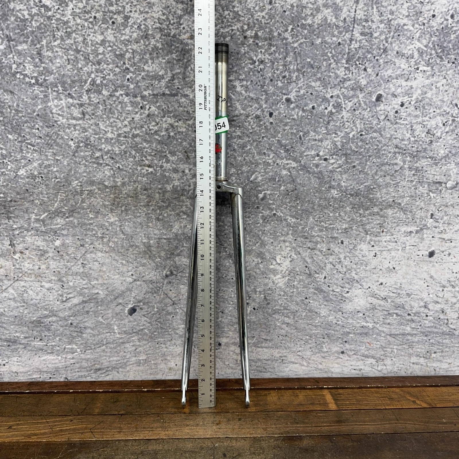 Vintage Tange TR 700c Fork 1 In Threaded Road Lugged Chrome Japan Stee80s