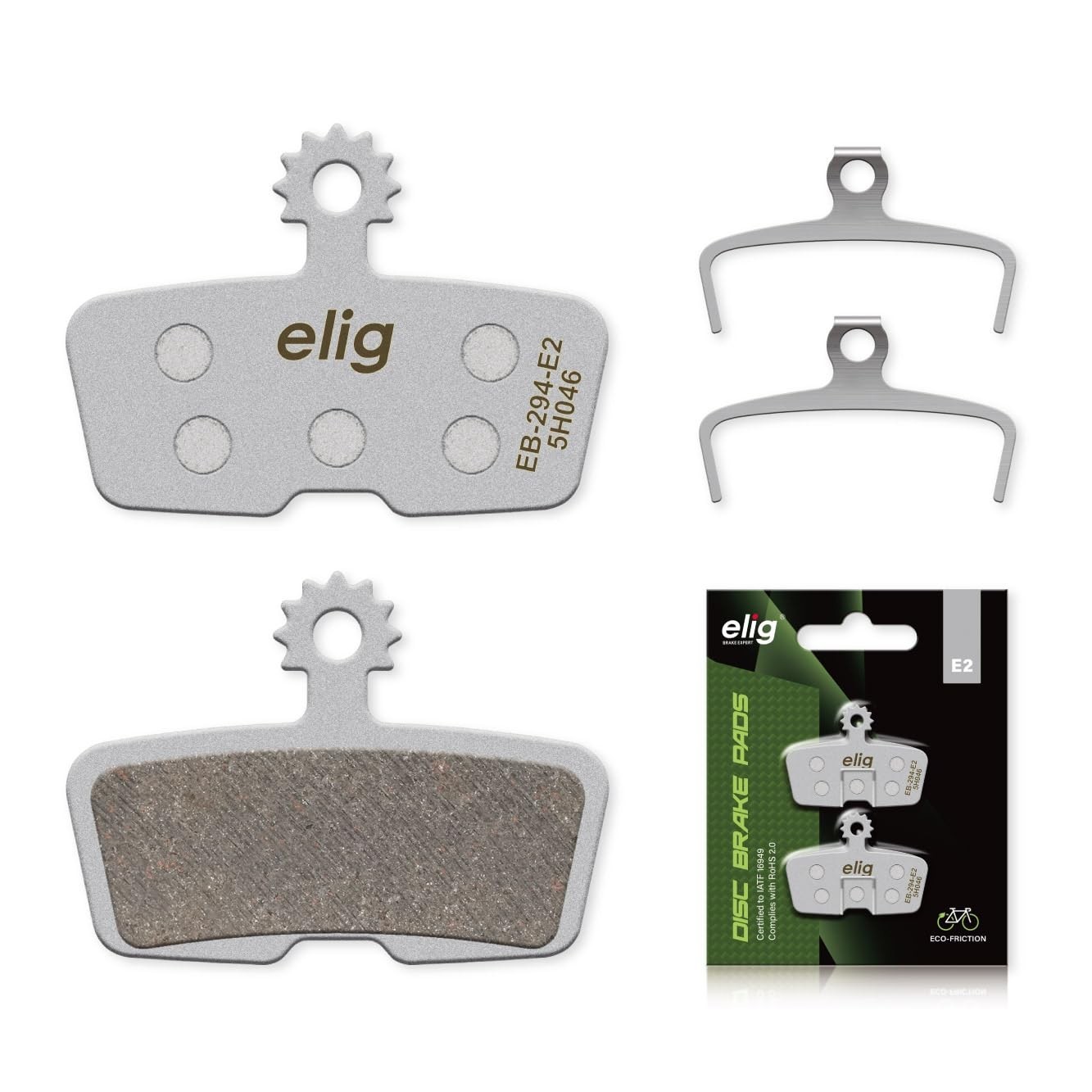 High-Performance Bike Disc Brake Pads for Avid SRAM Code, Guide RE, DB8, MTB/eMT