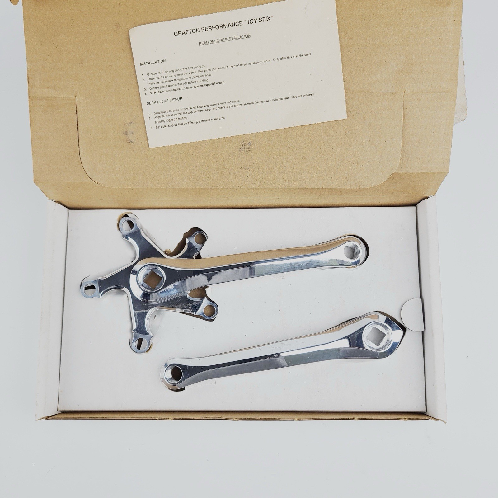 NIB Grafton JoyStix Crank Arms – 170mm NOS Brand New