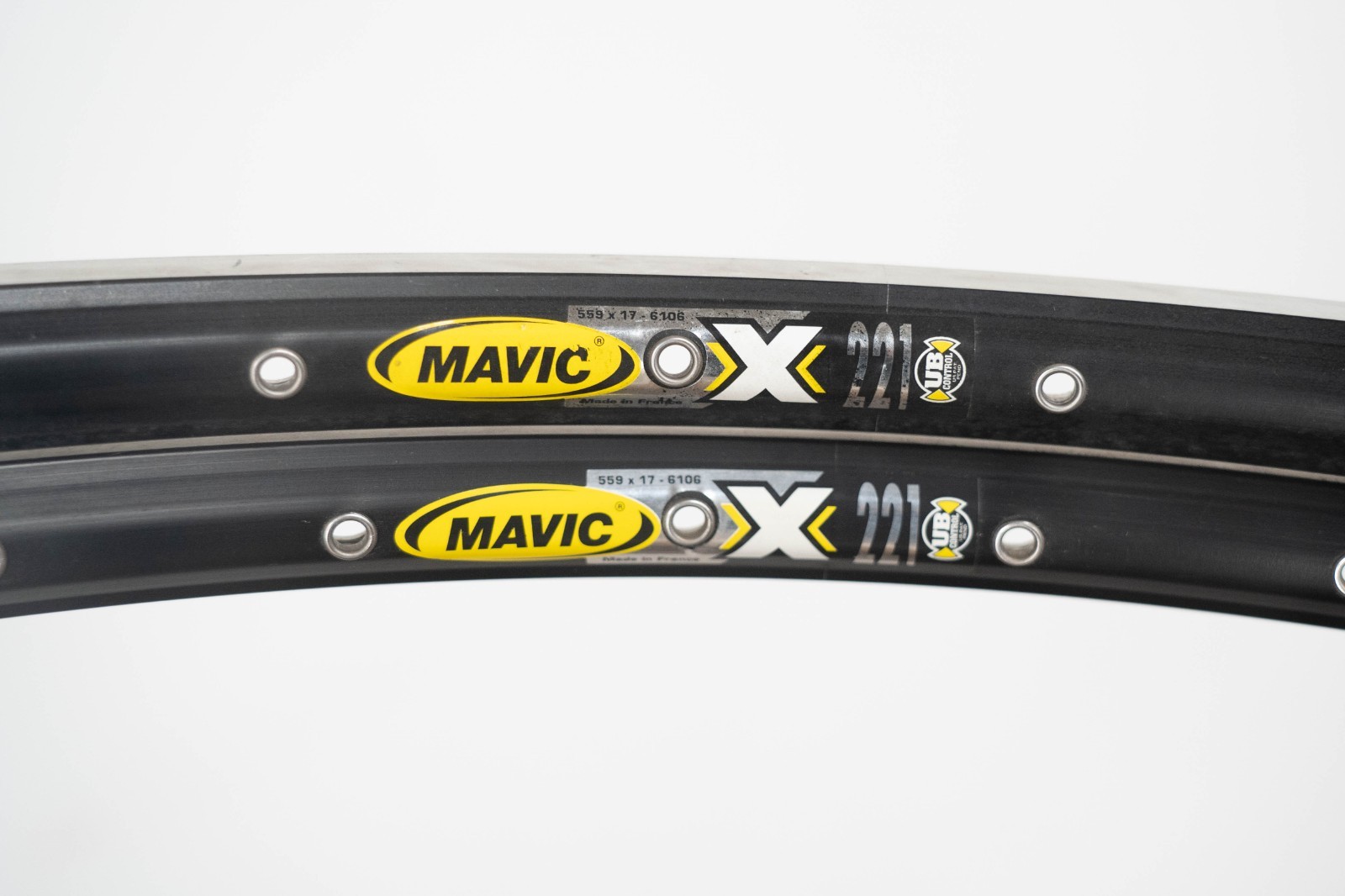 NOS MAVIC X221 X 221 CLINCHER RIMS 26″ 36 32 VINTAGE MTB MOUNTAIN BIKE