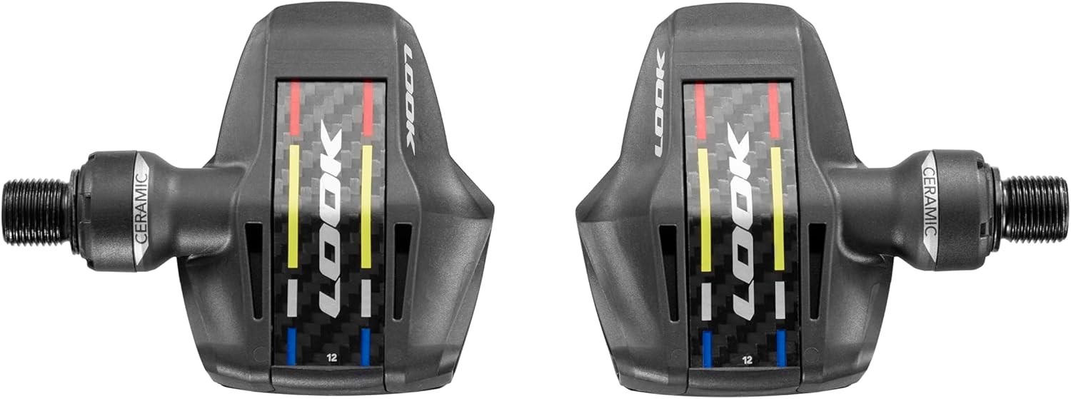 Look Keo Blade Carbon Cr Ceramic (12) Q-Factor 56 mm – Pedali in carbonio con cu