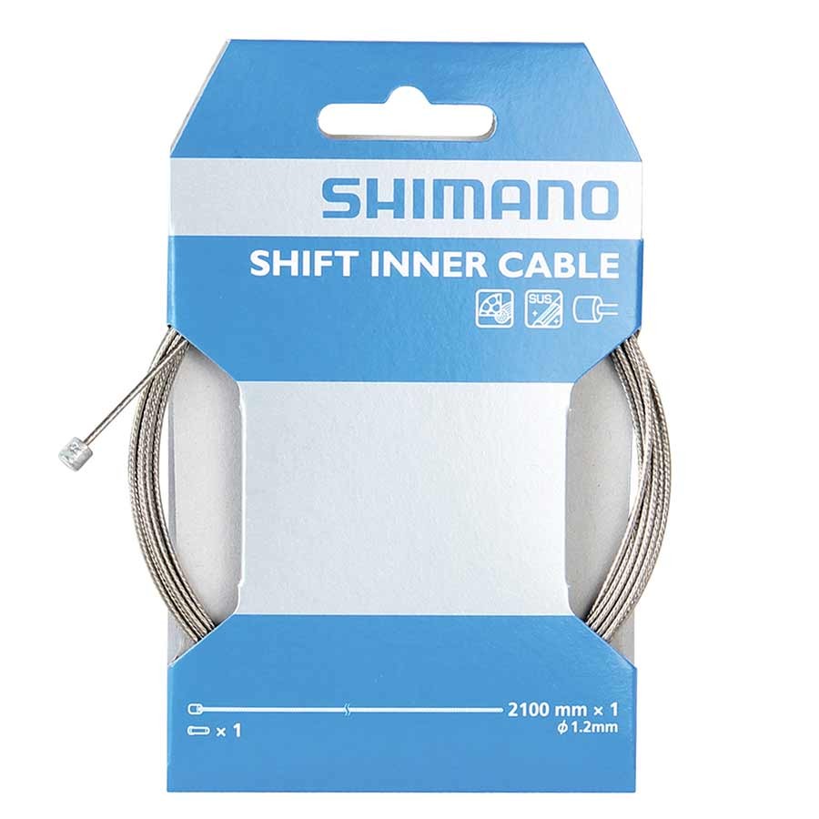 New Shimano Shift cable Stainless 1.2x2100mm Unit Y60098911