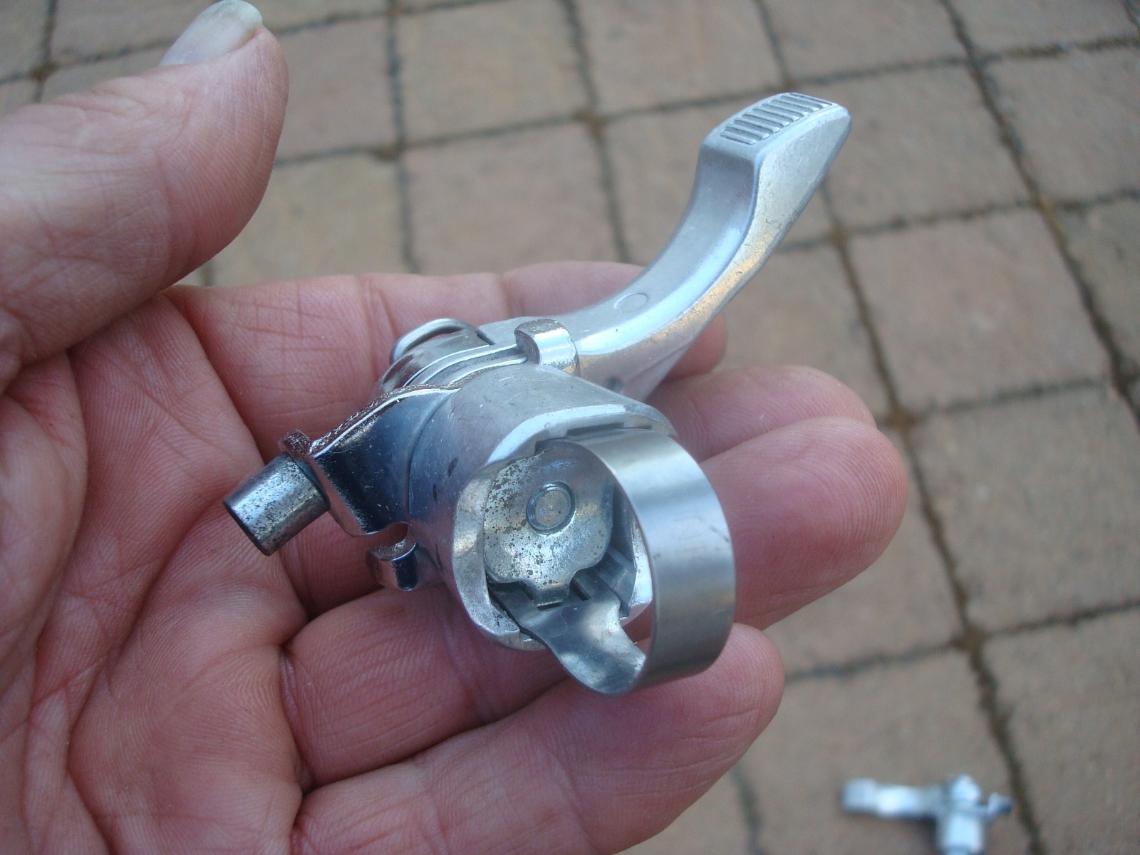 Vintage SunTour Power Thumb Shifter Set Adjustable Clamp 1980s MTB Bike Friction