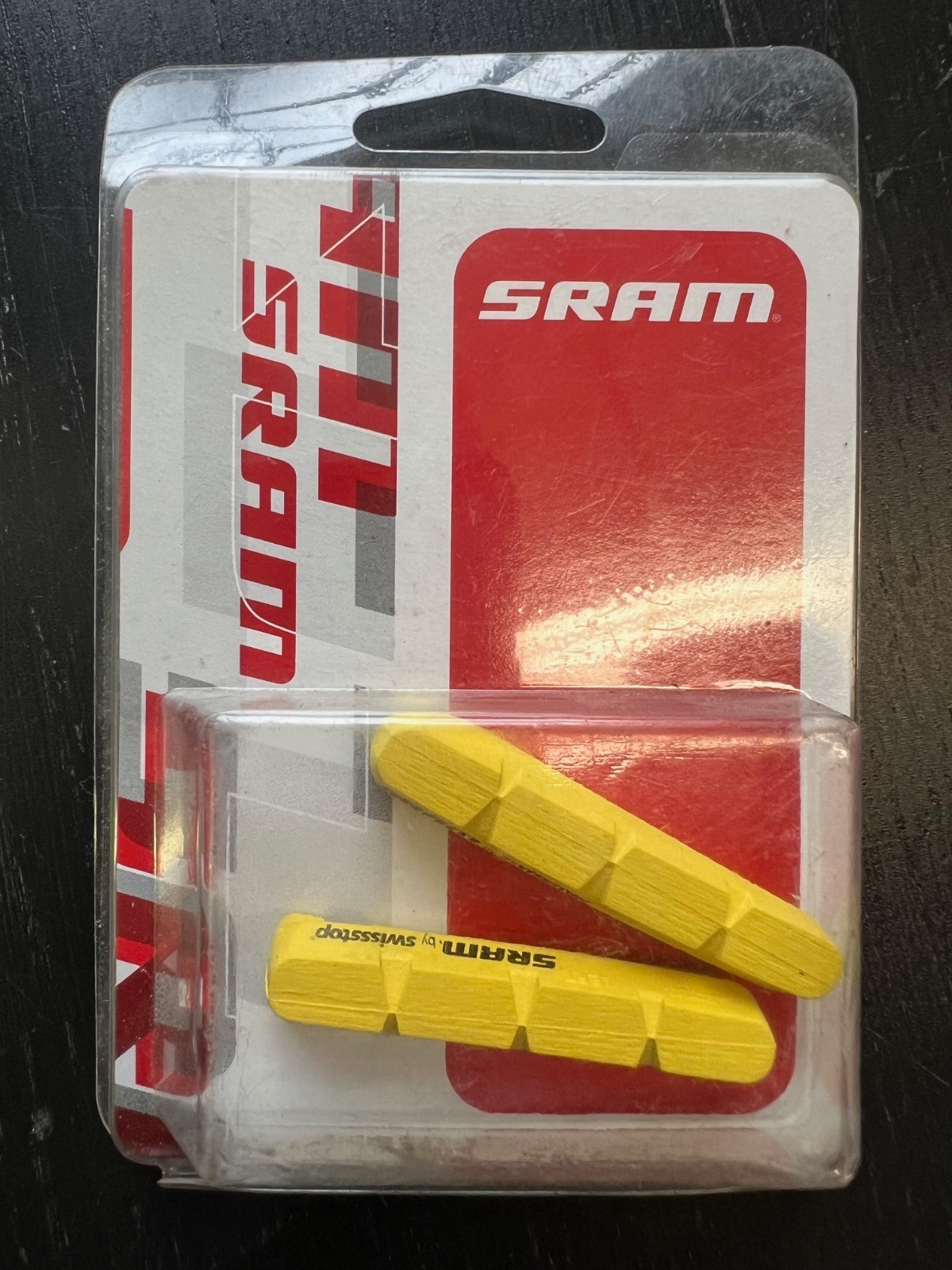 SRAM Road Brake Pad Inserts for Carbon Rims SwissStop Yellow (NEW)