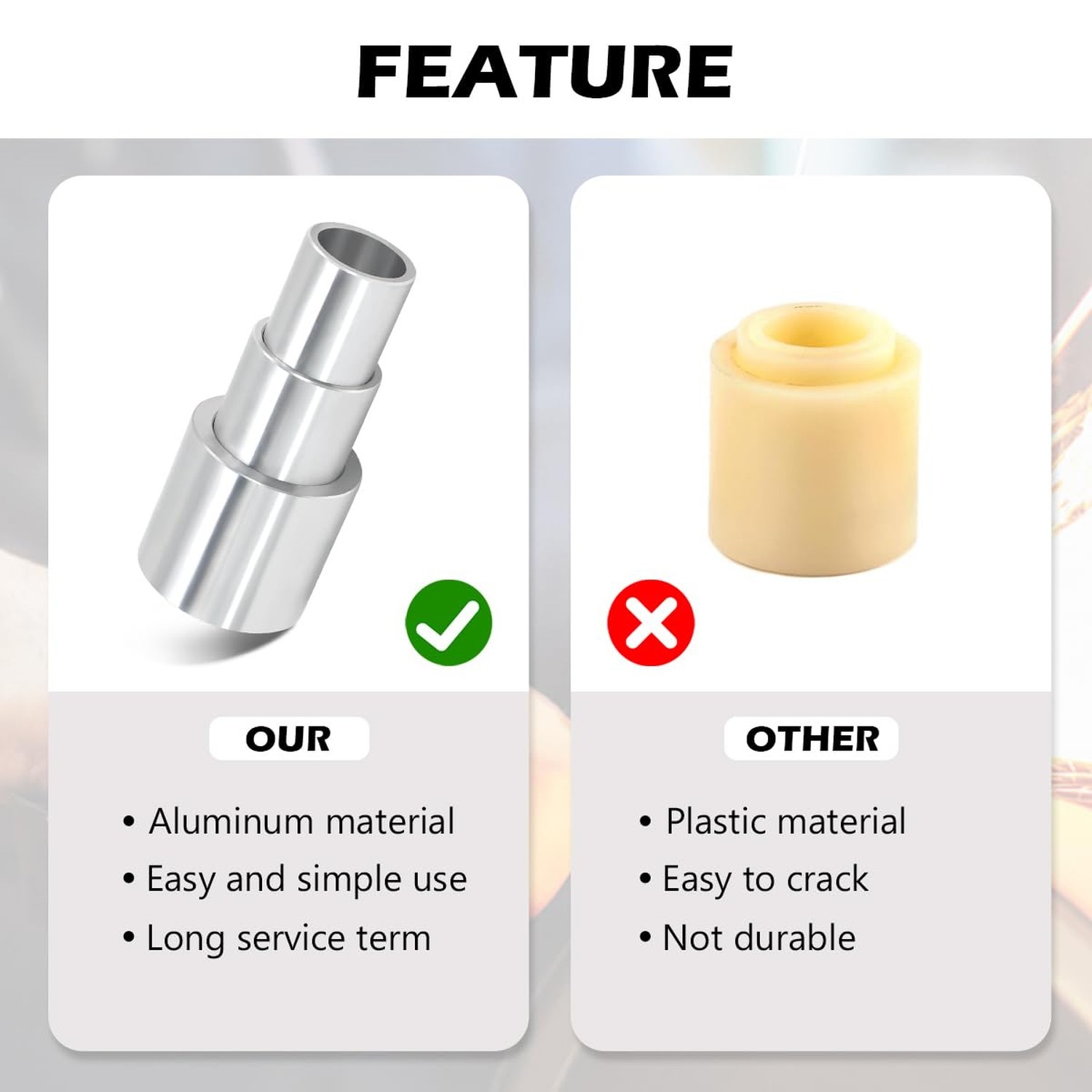Reducing Bushing Arbor Adapters 3/4″ Thick from 1″ to 3/4″, 5/8″, 1/2″ Arbor …