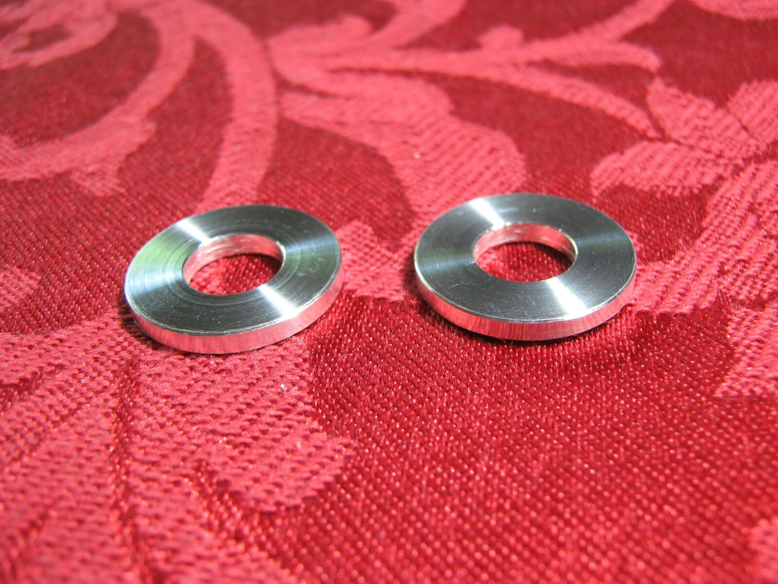 ATOM BIKES BIG NUTS WASHERS 3/8″ X 7/8″ RAW ALUMINUM BMX FRAME SAVER WASHERS