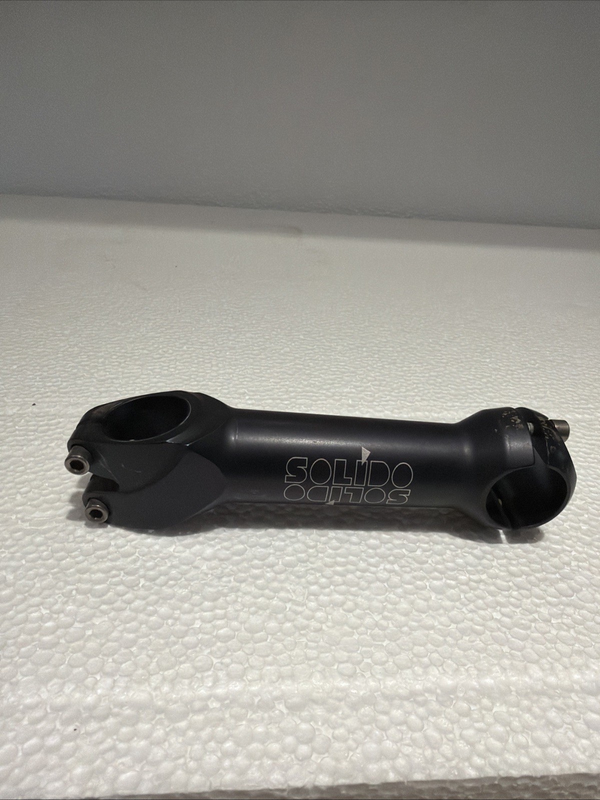 CINELLI SOLIDO STEM 1+1/8 125 N8 VINTAGE ROAD RACING AHEAD BLACK 90s