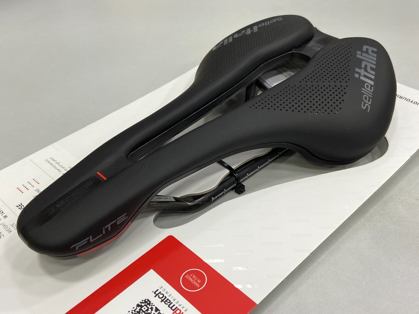 Selle Italia Flite Boost Kit Carbonio Superflow 145x250mm L3 Carbon Rail Saddle