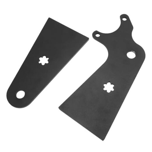 6in Mini Bike Flat Stretch Tabs Kit – 12mm or 5/8in Axle Hole Fits Big Brake