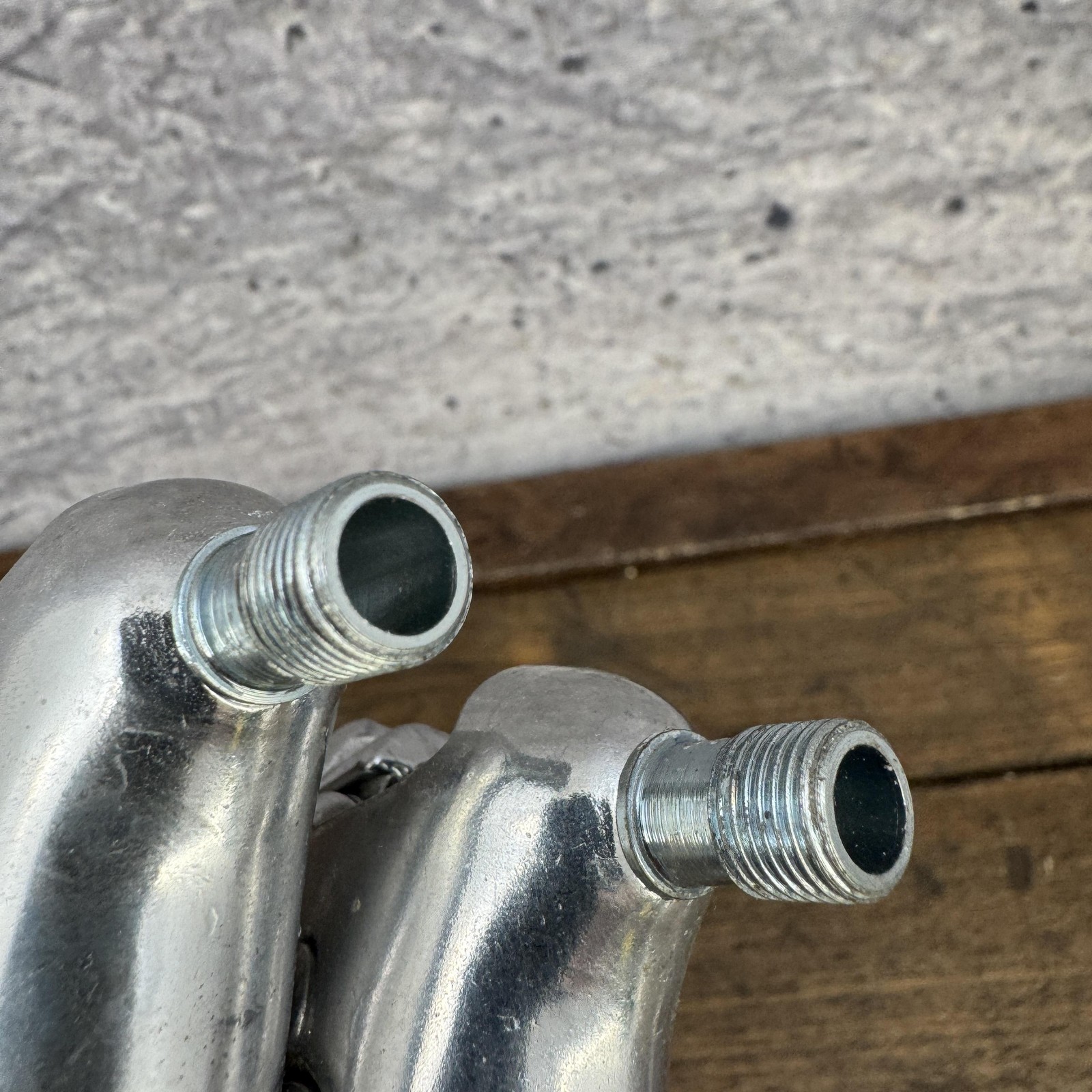 Vintage Weinmann Brake Levers Pair Silver 1979 4-Finger Road Bike Touring Parts