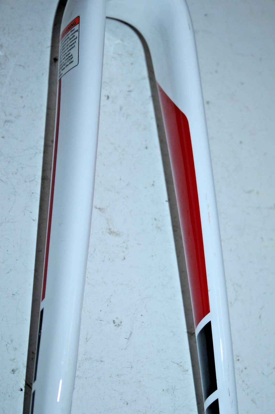 Trek Carbon Racing Road Bike Fork 700c Tapered 350mm White QR Fast USA Shipper:)