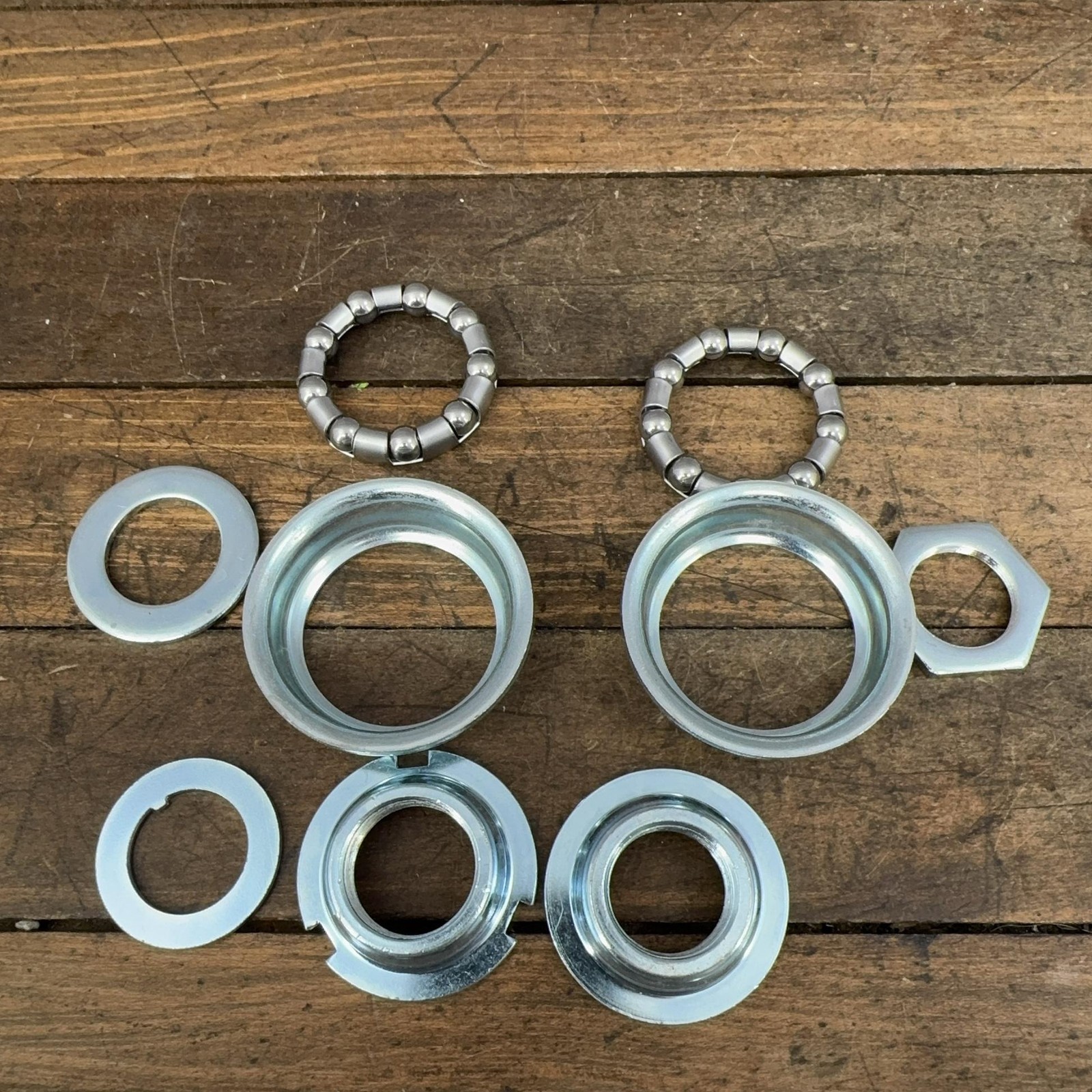 Dimension BMX American Bottom Bracket 24t Silver Steel Bearing Set BMX Bike