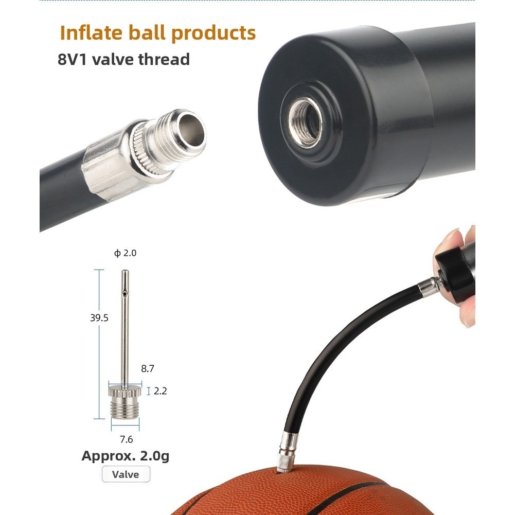 16cm For PRESTA Pump Extension Tube with Brass Connector for Bicycle Inflation