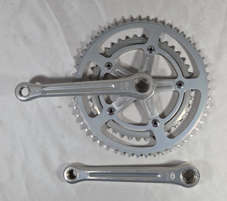 Vtg. Sakae SR Royal APEX 52/40 / 170 Crank arm length / 118 BCD Crankset / #169