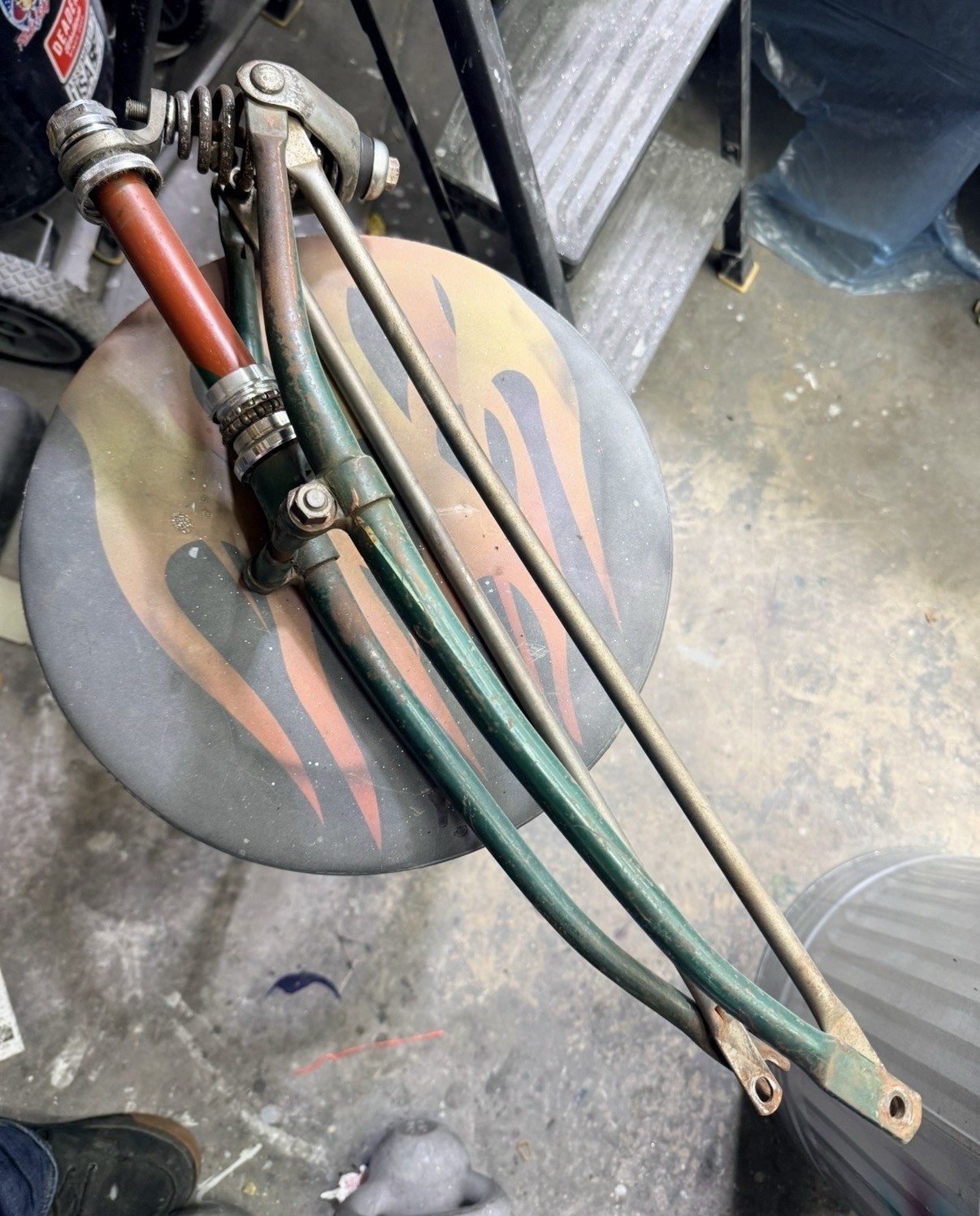 Schwinn spring forks