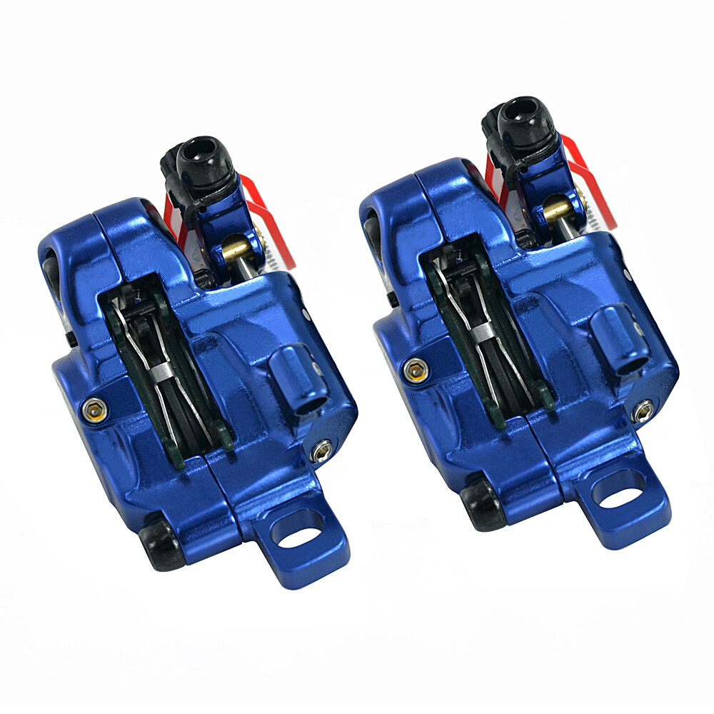 JUIN TECH R1 Hydraulic Road CX Disc Brake set 160mm w/ Rotor (Front+Rear) , Blue