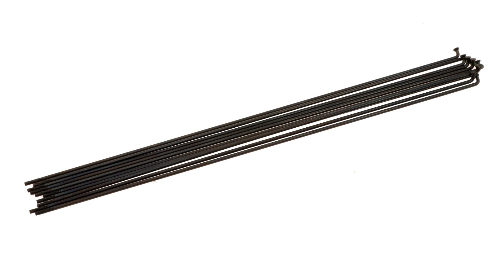 DT SWISS Champion Spokes 251mm Straight 14g 2.0mm J-Bend Lot of 10 Black NEW