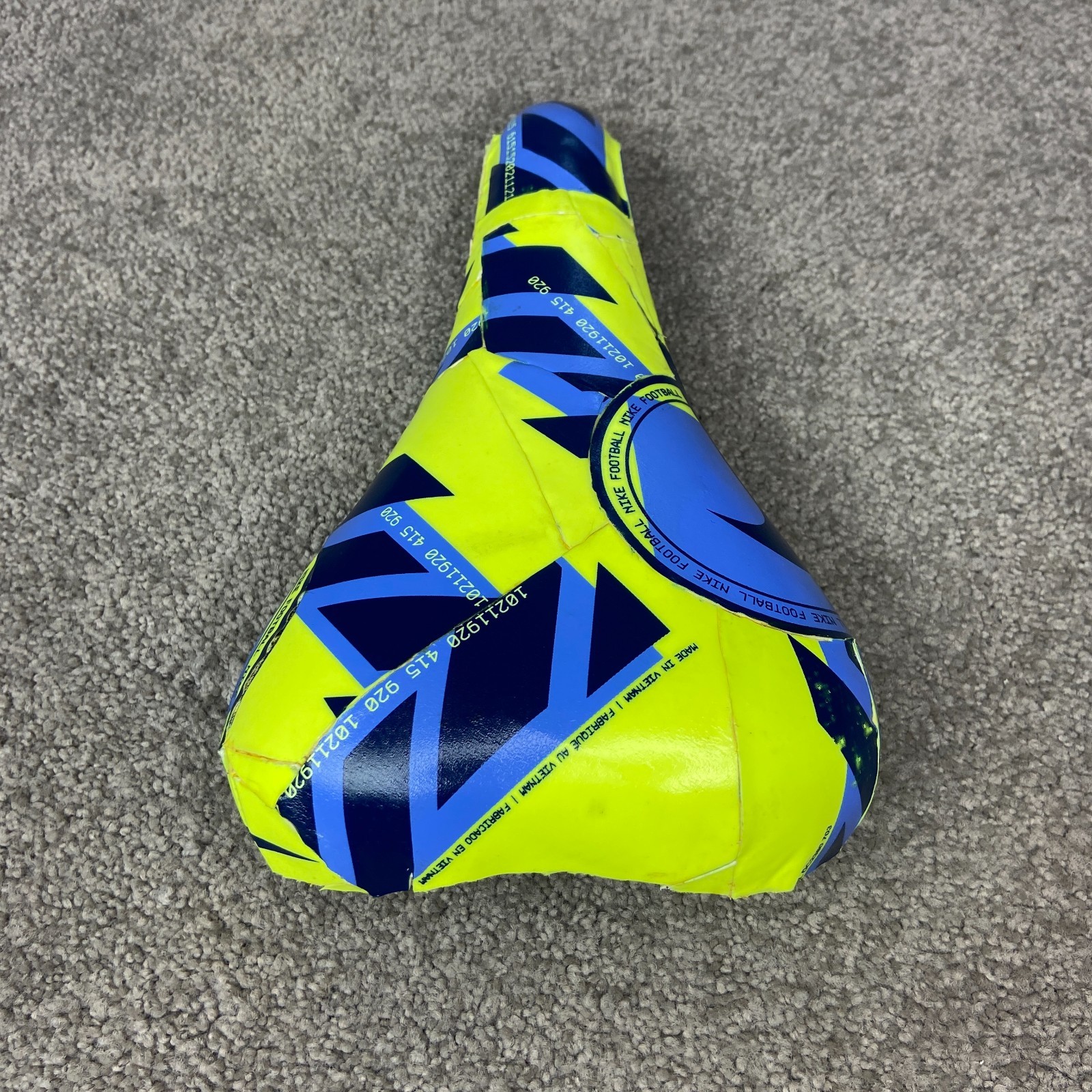 Custom Made Nike Bike Saddle Upcycled Soccer Ball Comfort Seat