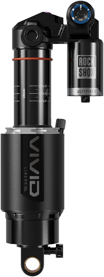 RockShox Vivid Ultimate RC2T Rear Shock – 205 x 60 mm, Linear XL Air, 2 Tokens,