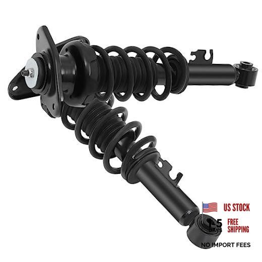 Rear Pair Complete Struts Spring Assembly Shock Absorber Compatible with 2002