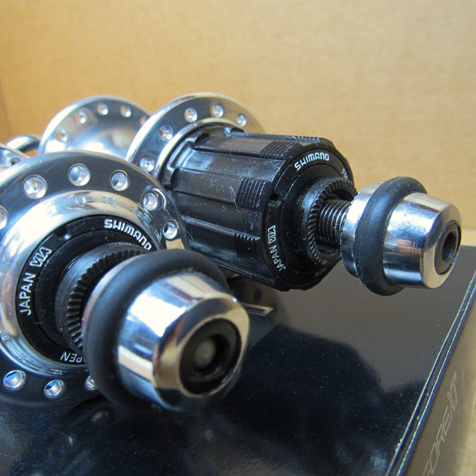 New-Old-Stock Shimano Deore XT UniGlide Hubset (32 Hole with 100/130 mm Spacing)