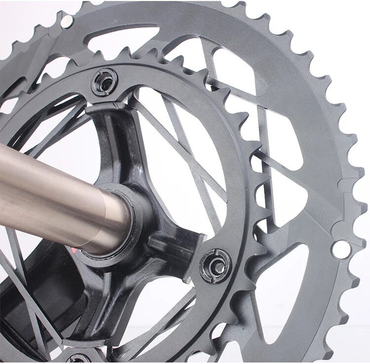 RACEWORK 170mm Road Bicycle Crankset for Pe 2 Crowns Connecting Rods Double