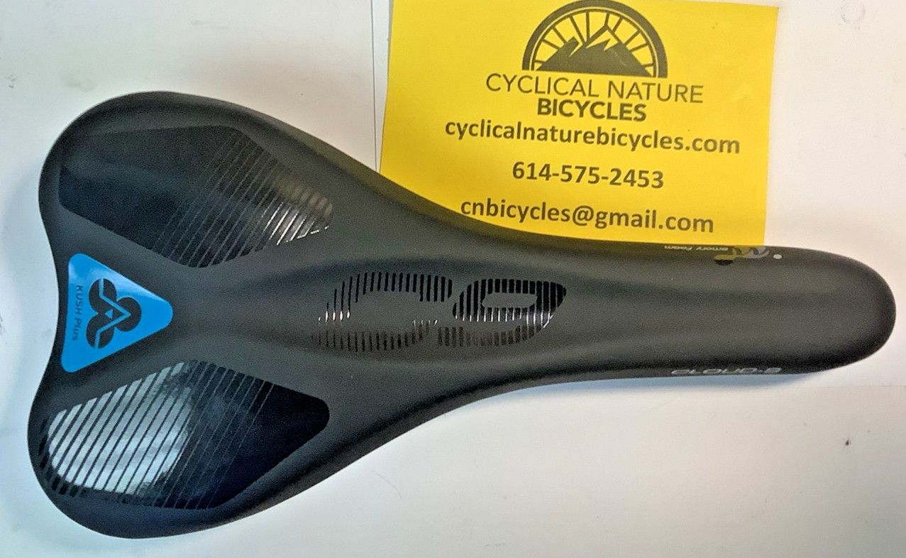 CLOUD-9 KUSH PLUS multistage memory foam bicycling saddle, narrow new black