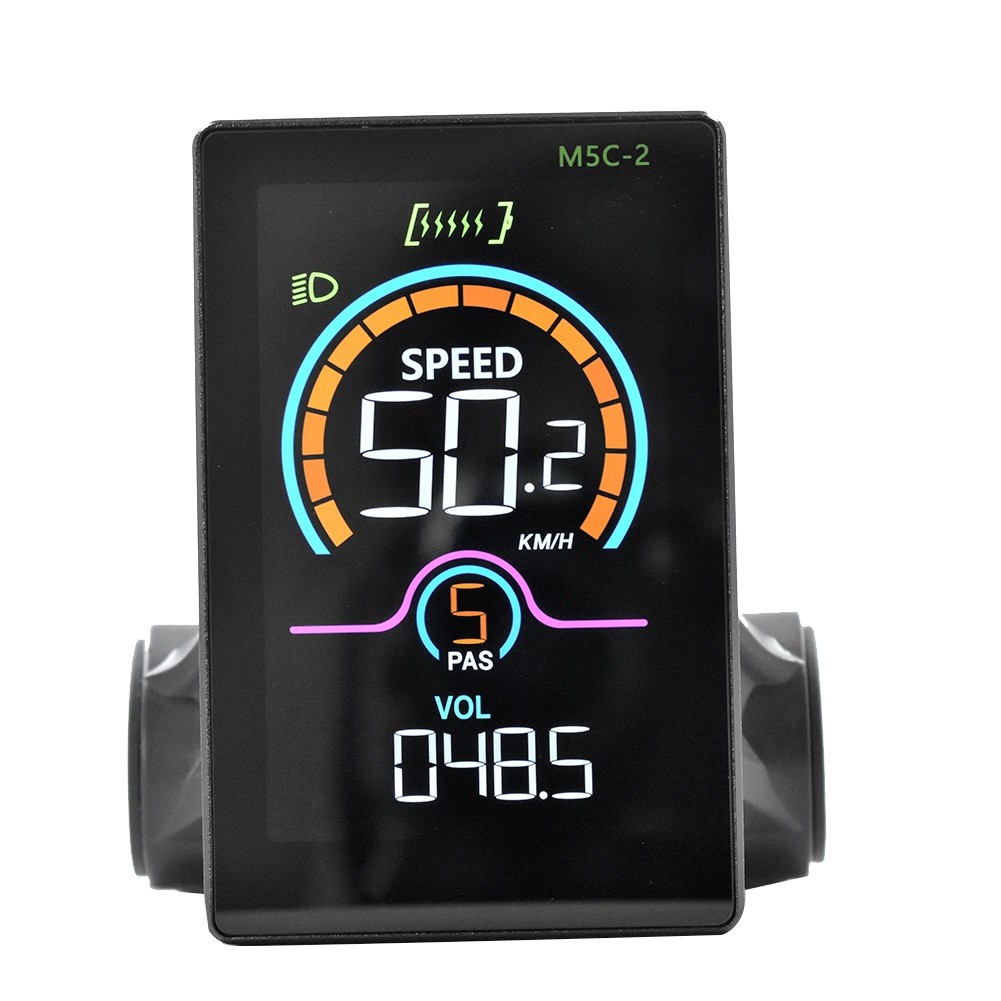 M5C-2 E-Bike Bluetooth LCD Display Meter Electric Scooter Speedometer LCD1643