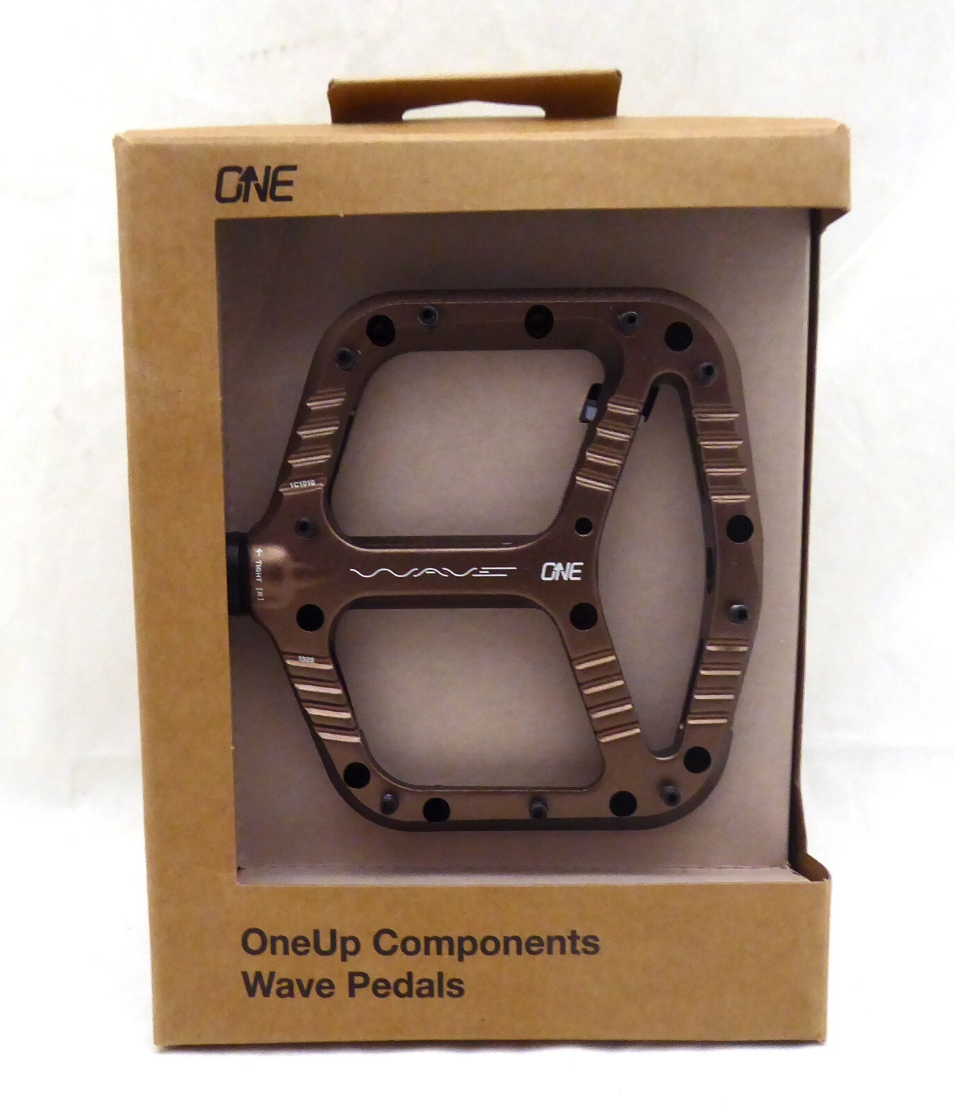 OneUp Components Wave Platform Pedals, Bronze