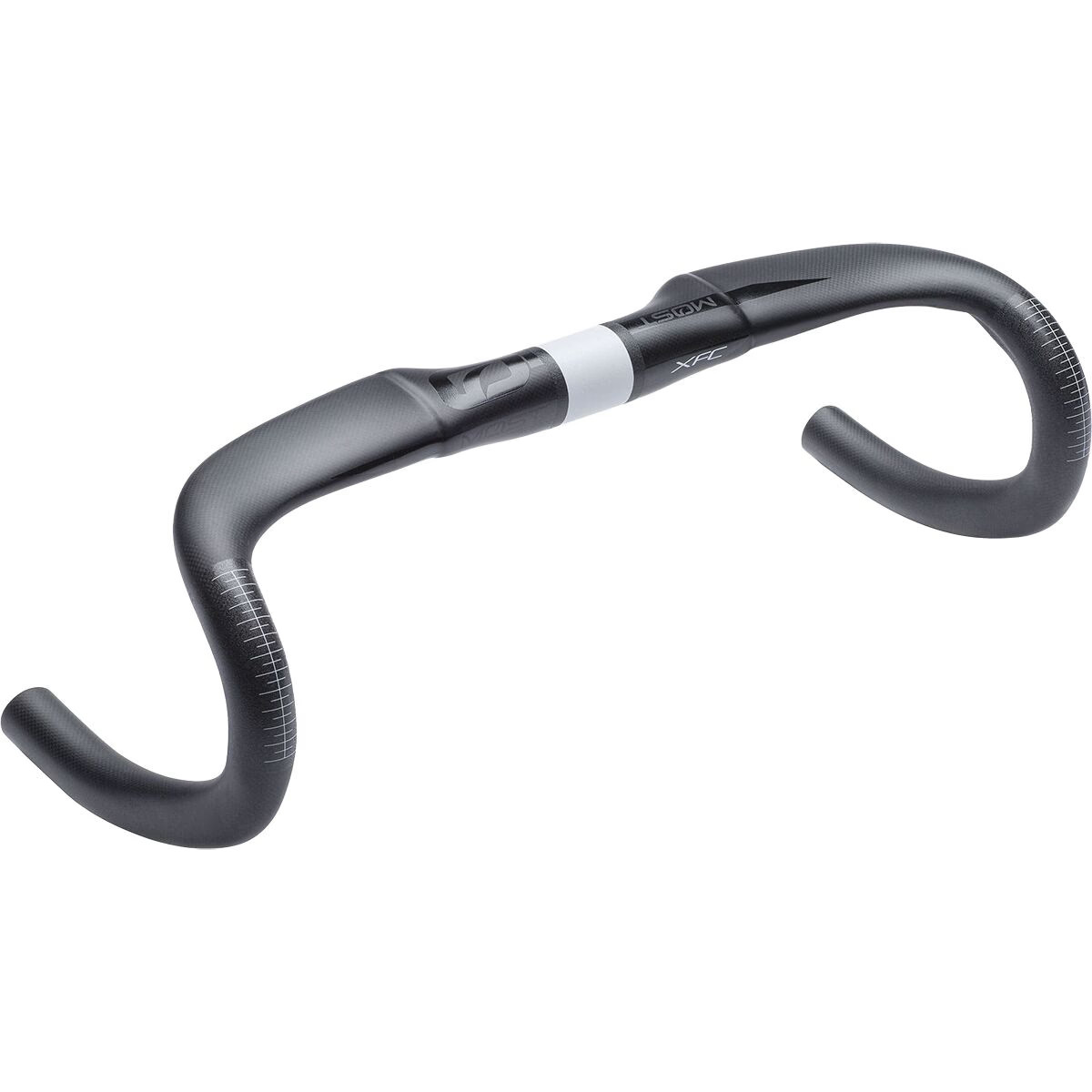 Most Jaguar XFC Aero TICR Carbon Handlebar UD Black, 44mm