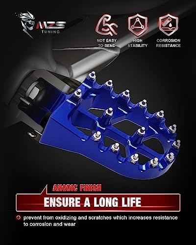 Dirt Bike Foot Pegs, CNC YZ 65/85/125/250/250F/250X/426F/450F, WR 250F/450F