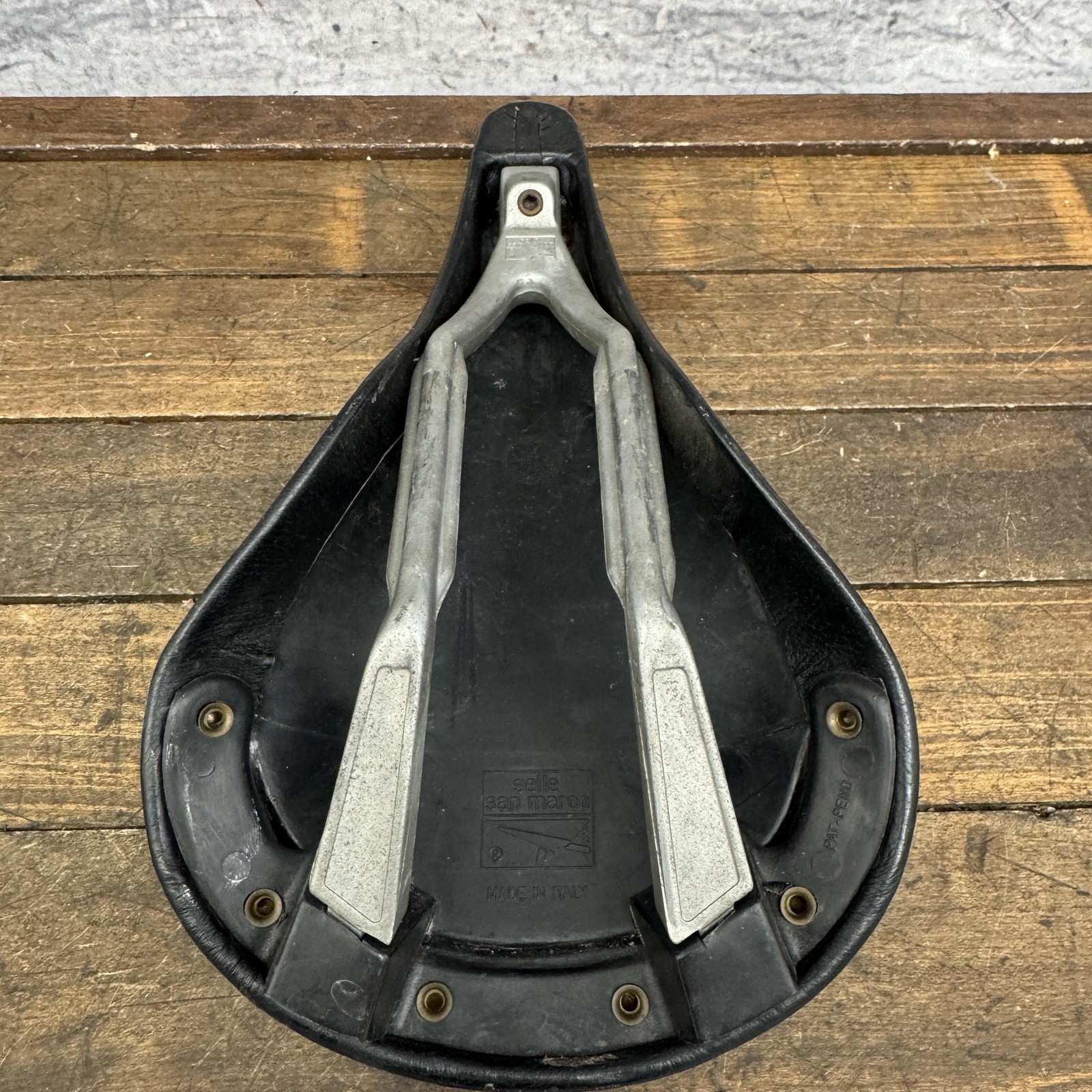 Vintage Selle San Marco Regal Girardi Saddle Seat Black 375g Road MTB Italy