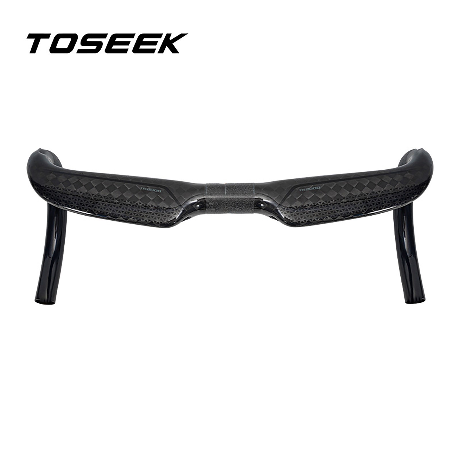 Carbon Fiber Bicycle Handlebar 8K Racing Road Bike Handle Drop Bar 31.8 x 420 mm