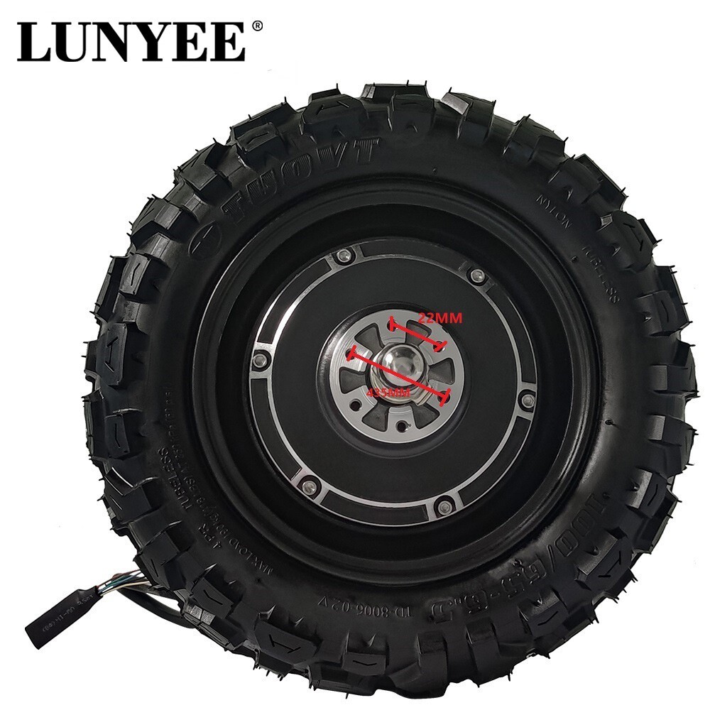 11 Inch 60V 3000w Hub Motor Off-road Tyre For Electric Bicycle Scooter Wheel
