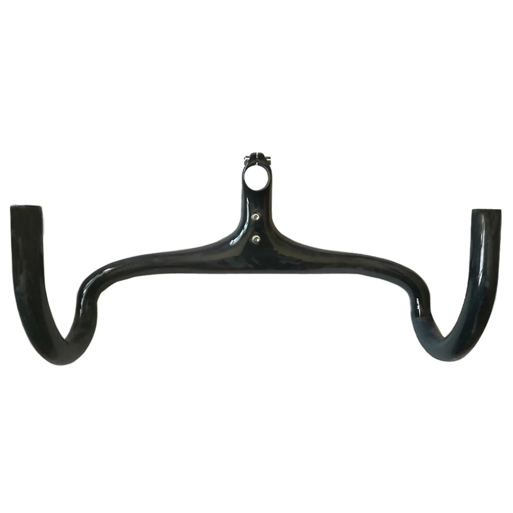 Carbon Racing Bike Integrated Handlebar with Stem 400/420/440mm UD Matte Glossy