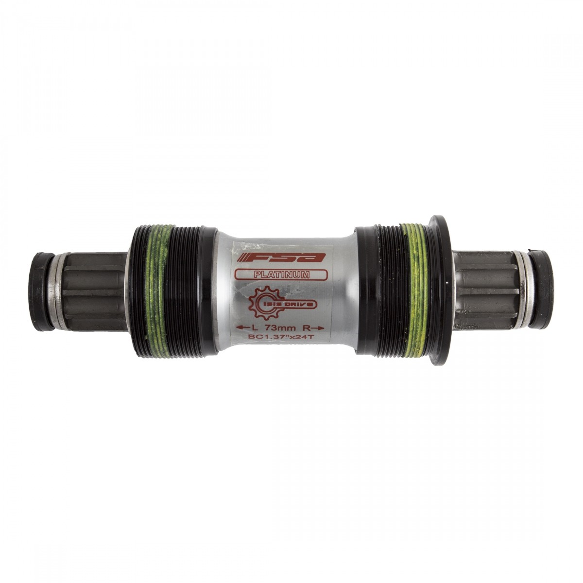 FSA Platinum ISIS Bottom Bracket 73 x 113mm, with M15 Crank Bolts Bicycle