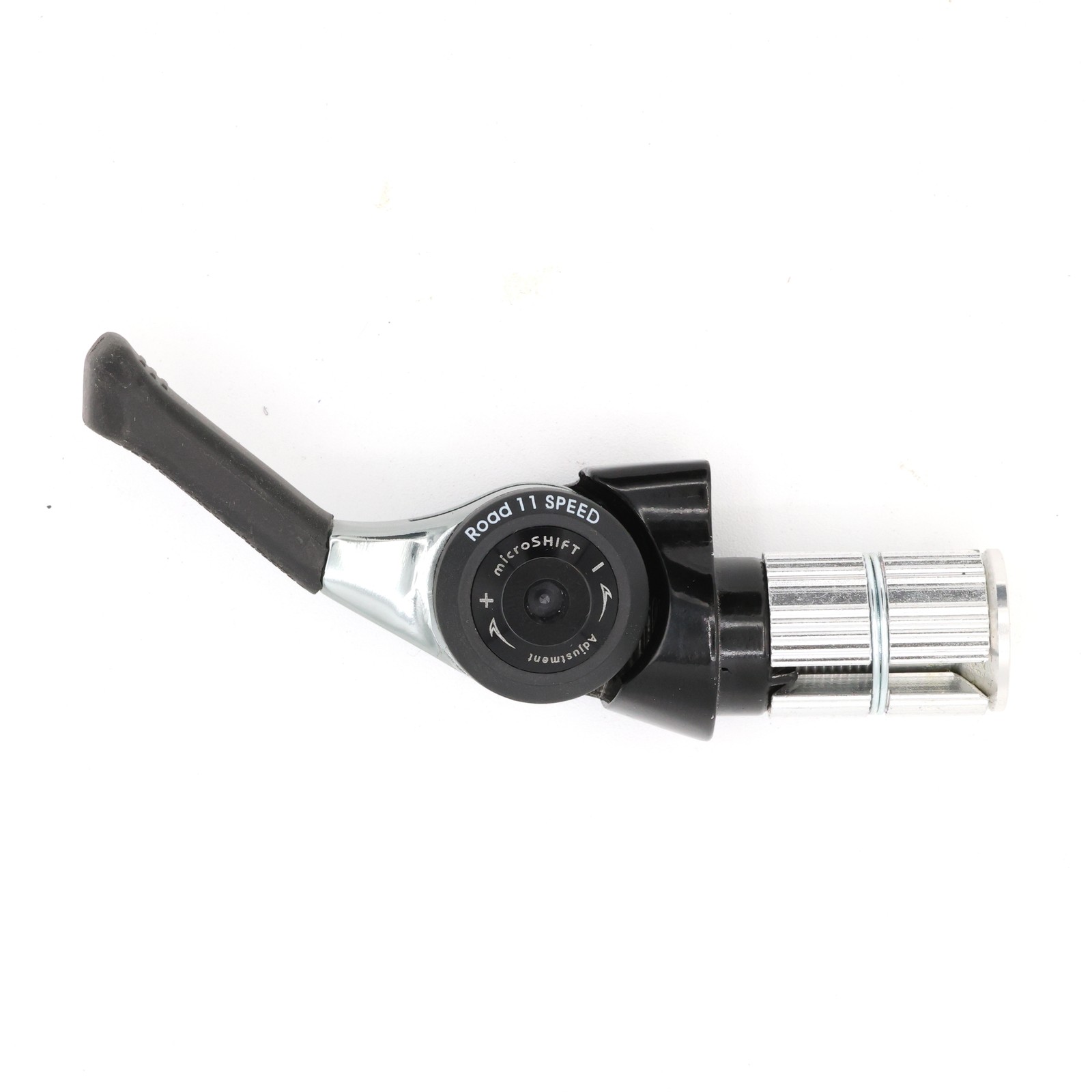 Microshift 11-Speed Bar-End Shifter TT Tri Aero Extension Lever Black Silver