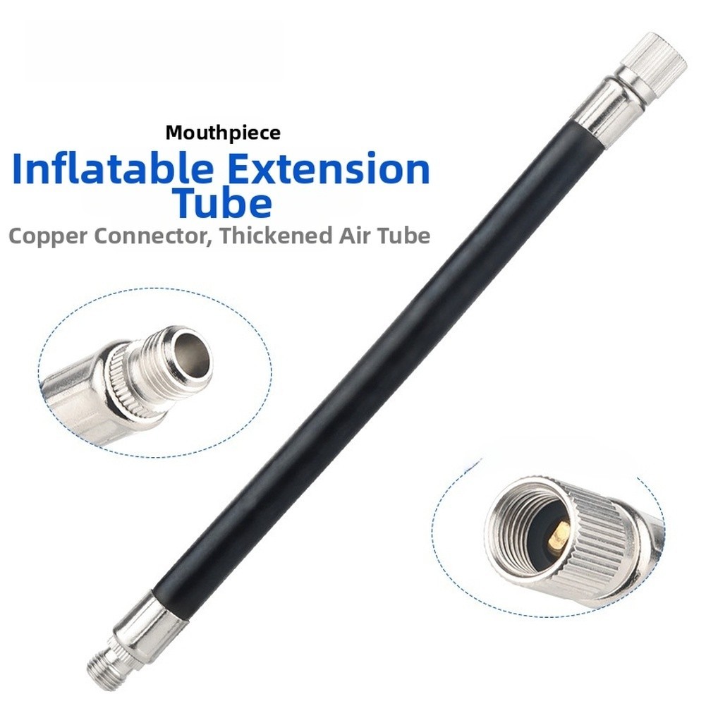 16cm For PRESTA Pump Extension Tube with Brass Connector for Bicycle Inflation