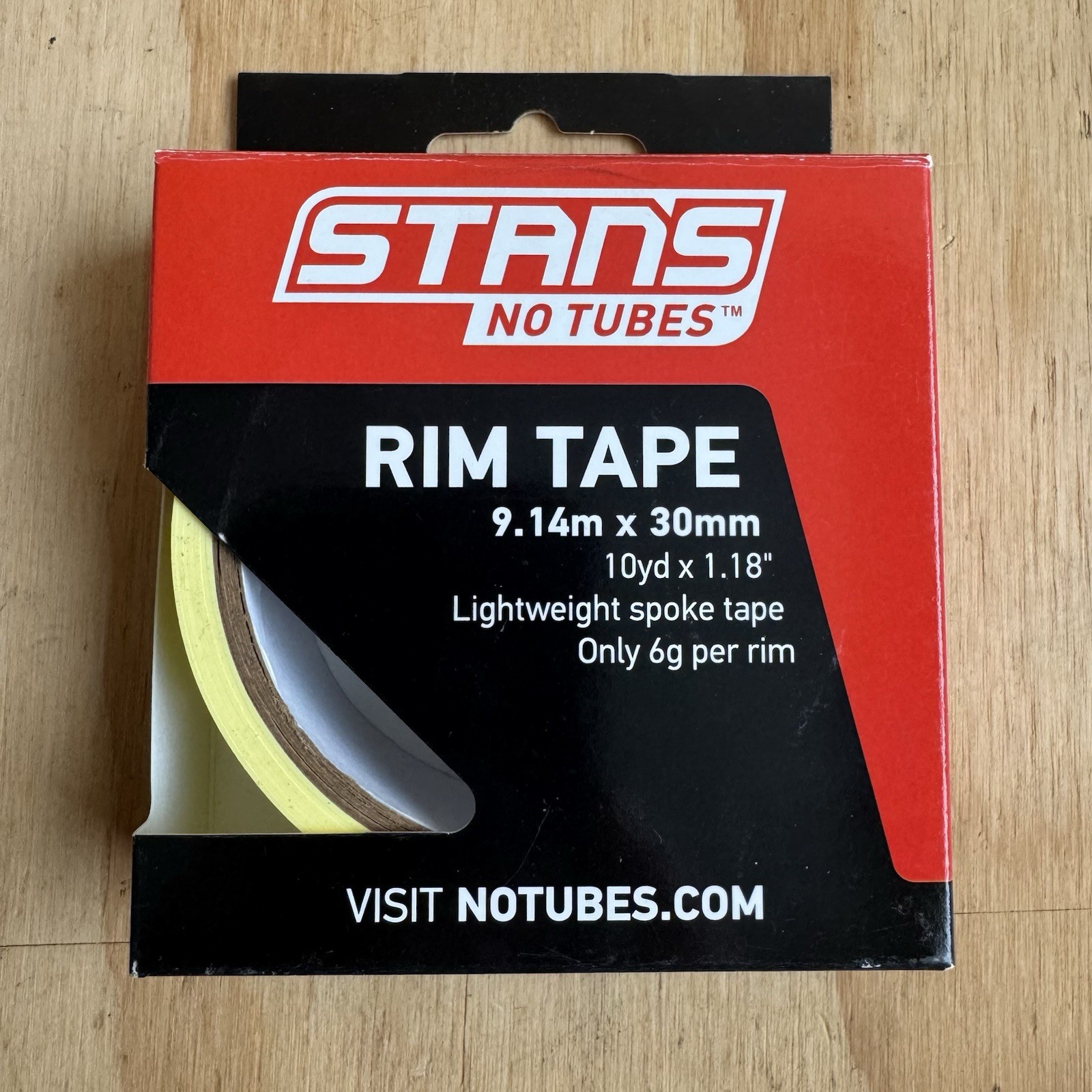 Stan’s NoTubes Rim Tape for Rim Interior (30 MM) 30mm X 10yards