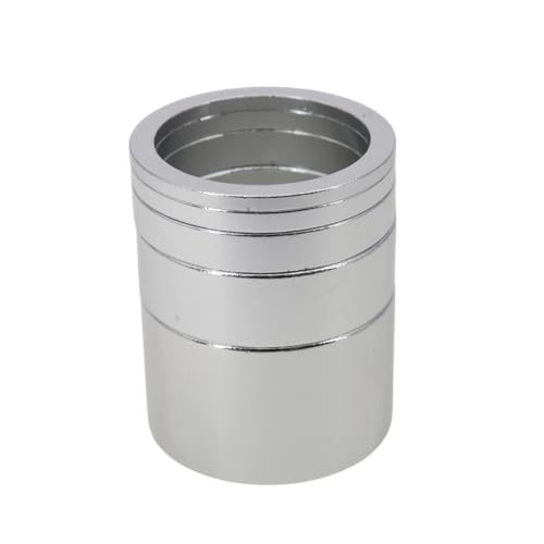 5 Pieces Bike Headset Alu Spacer Bicycle 25.4mm 1 Inch 1 20 10 5 3 2 mm, Silver