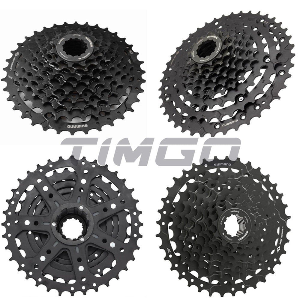 Shimano CUES MTB Bike LG300-9 9 Speed Cassette LINKGLIDE 11-36T/41T/46T