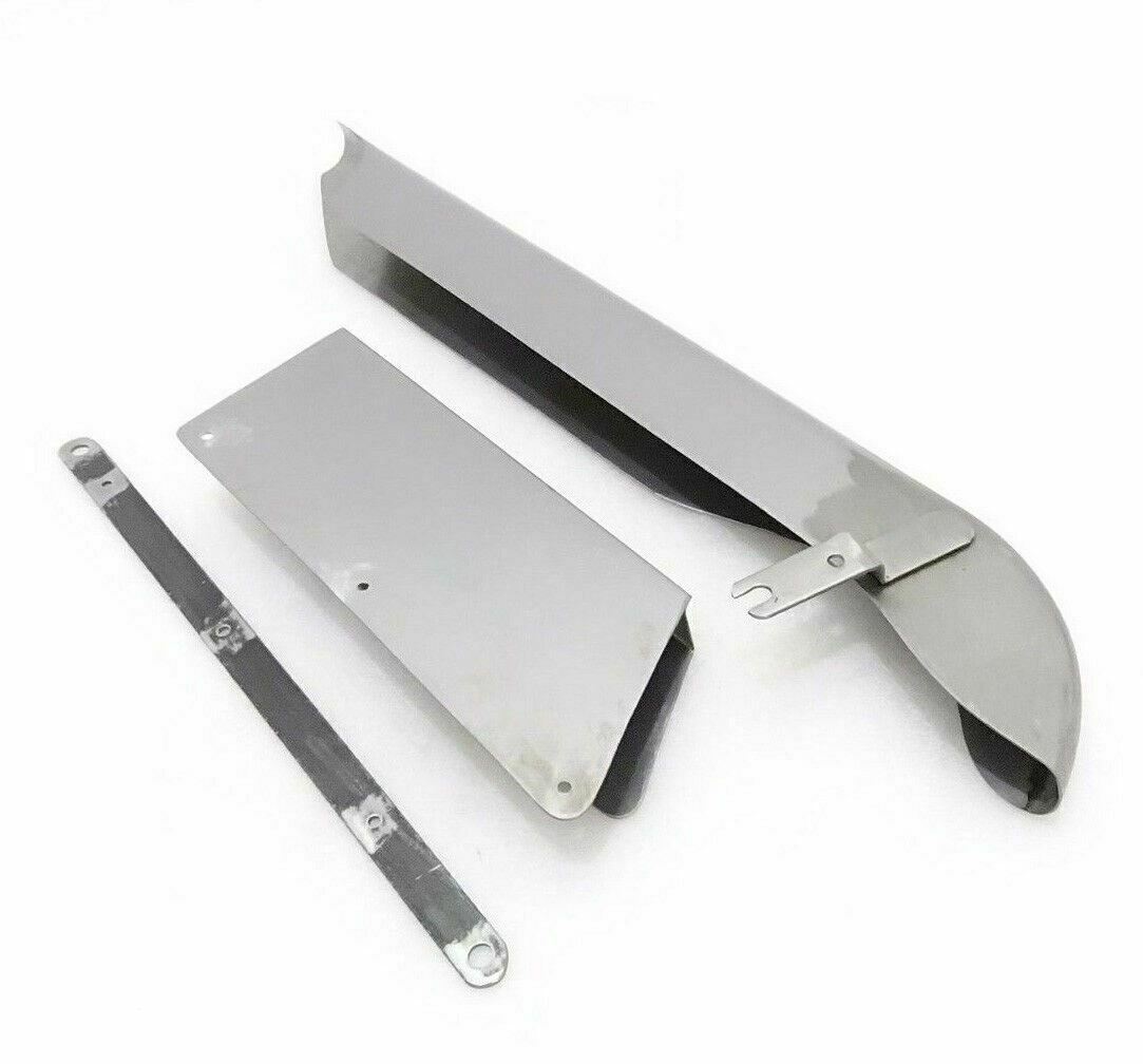 Chain Guard Cover With Fixing Clamp Raw Steel Compatible With BSA M20 M21 Bikes