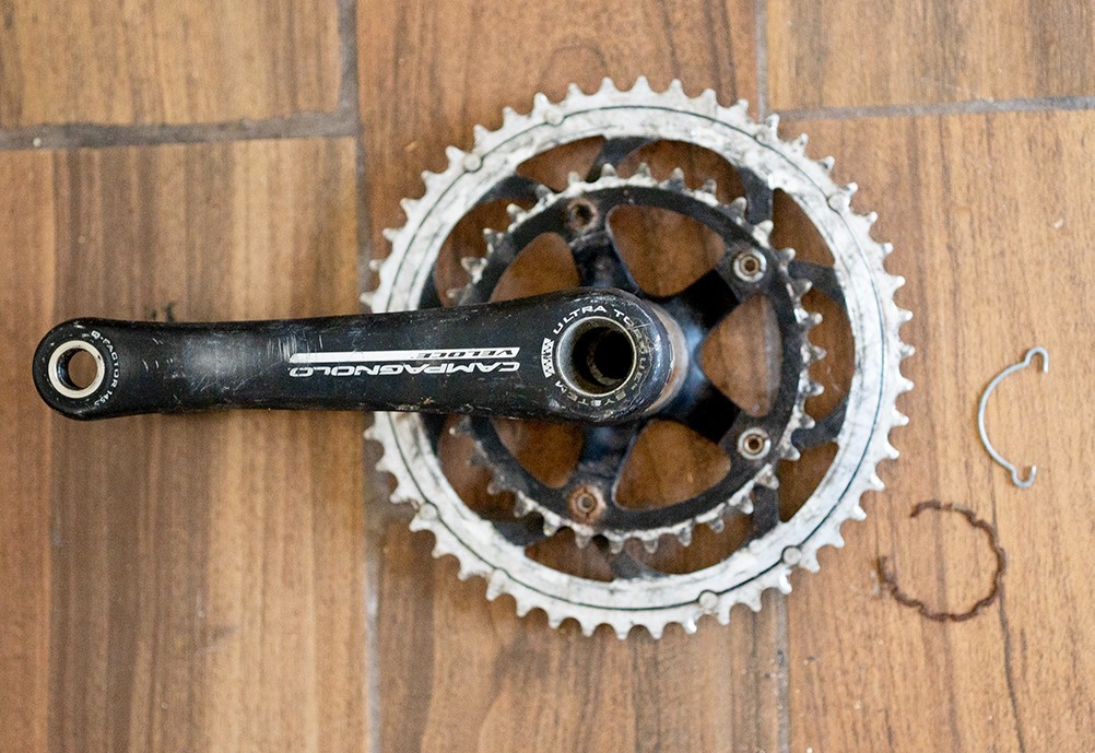 Campagnolo Veloce Compact 50/34 Ultra Torque Crank Set & Bottom Bracket 175mm