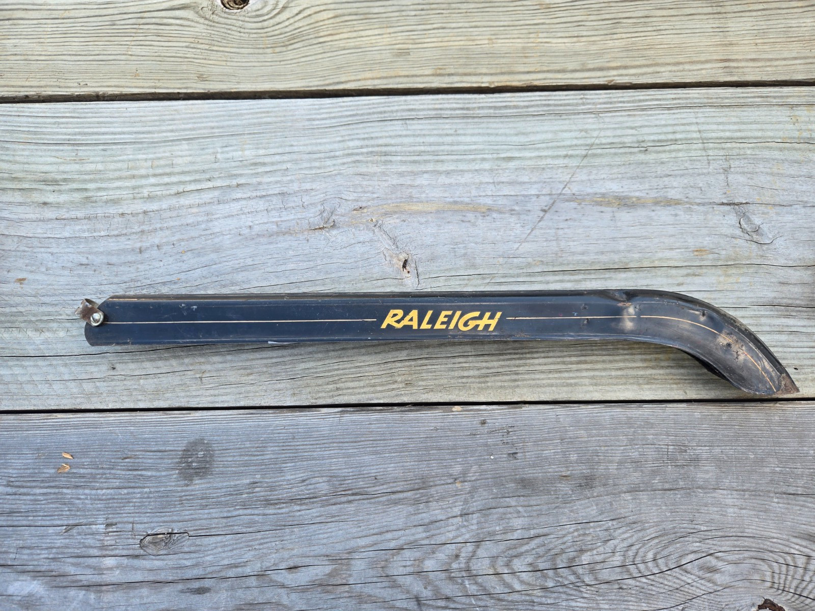 Raleigh Sport ?? Chain Guard Black Cover 60s 70s (See Photos For Condition)