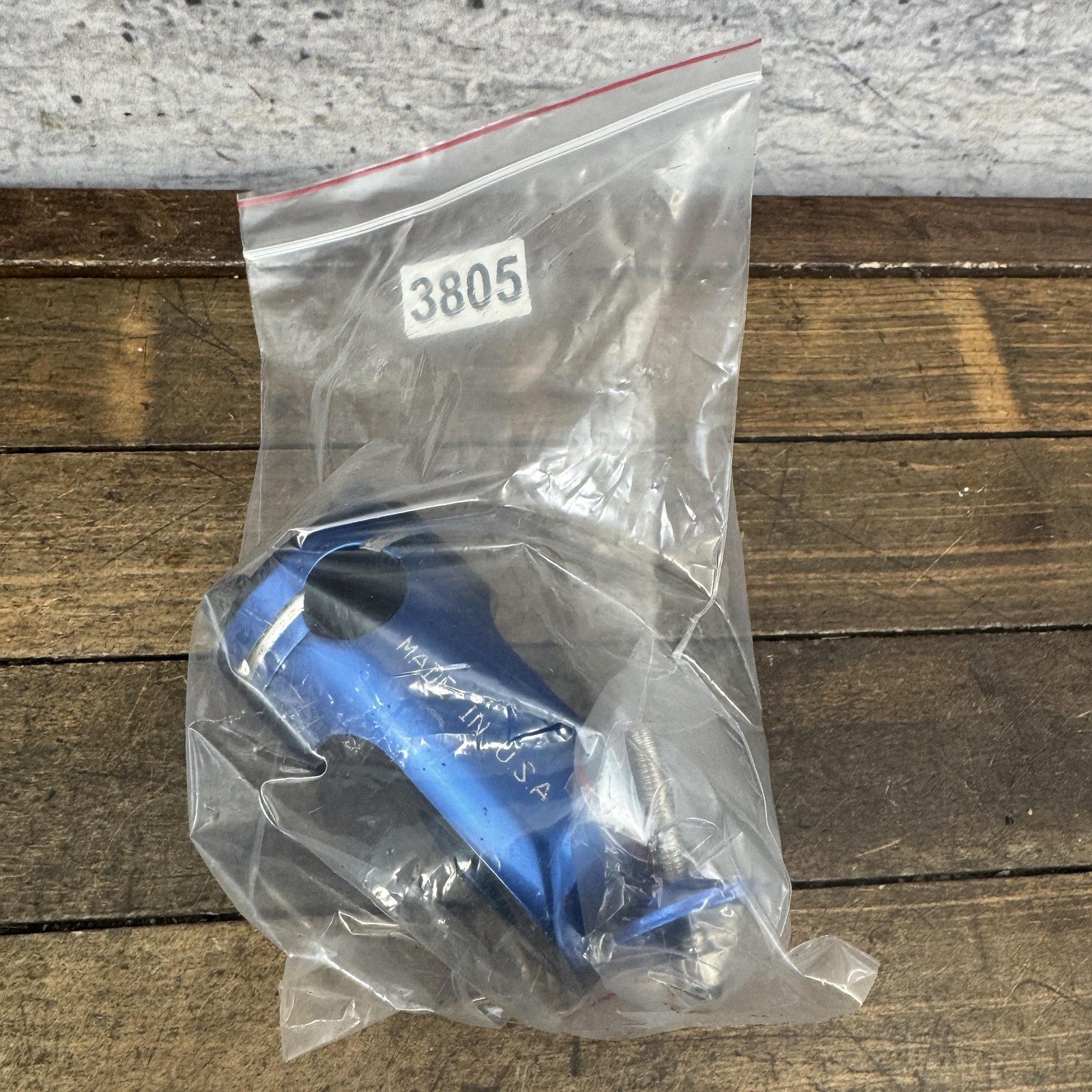Vintage GT BMX Threadless Stem Blue Made In USA 1 1/8 Old School 1990s OG
