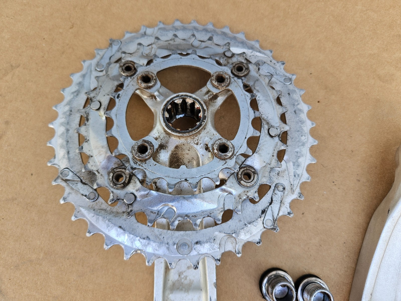 Race Face Ride XC Triple Mountain Bike Crankset 175mm 44/32/22 ISIS Drive 9sp