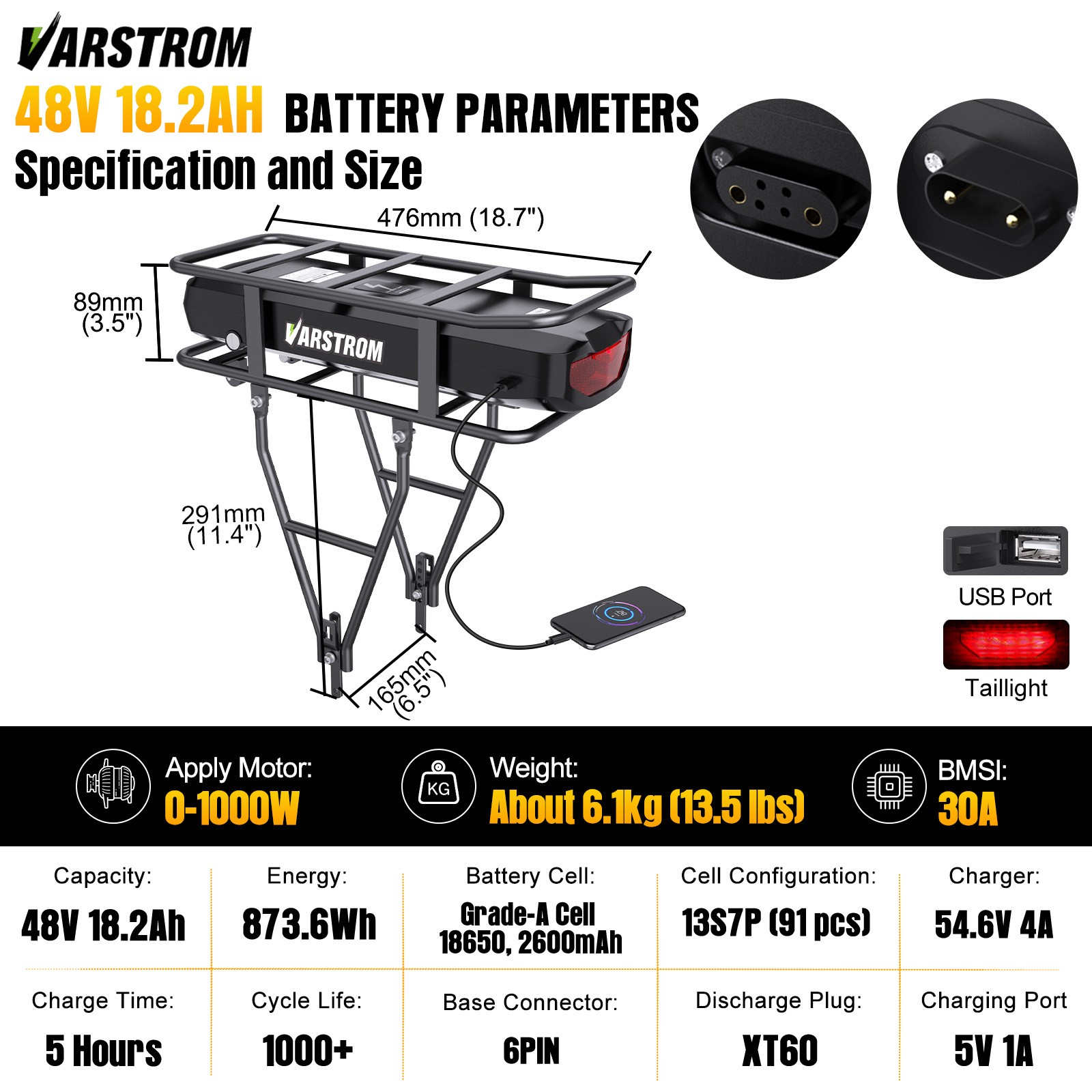 48V750W68MM TSDZ8 Mid Drive Motor Tongsheng Torque Sensor Ebike Conversion Kit