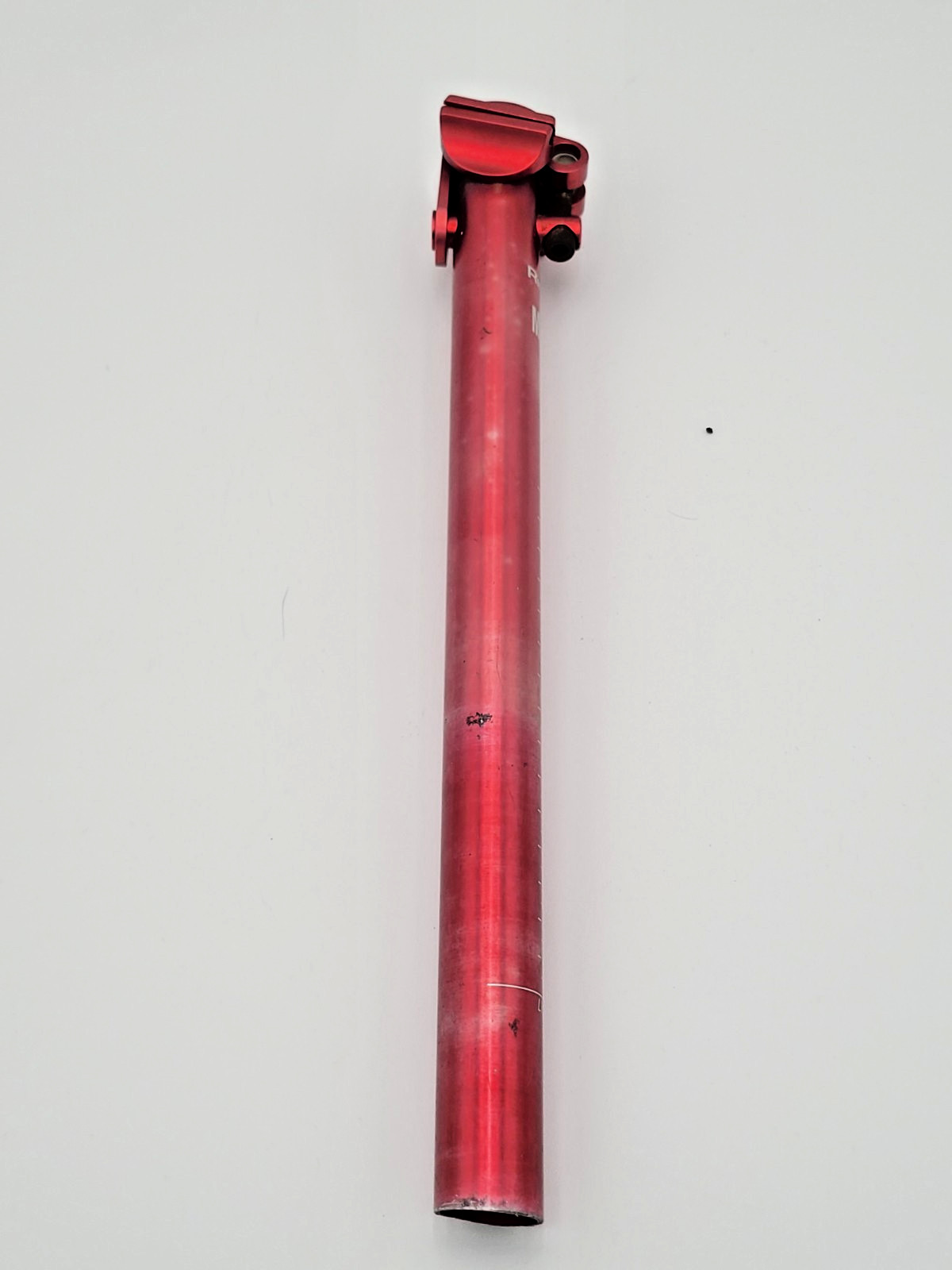 Vintage Ringle Moby Seatpost 27.2 Red Faded CUT