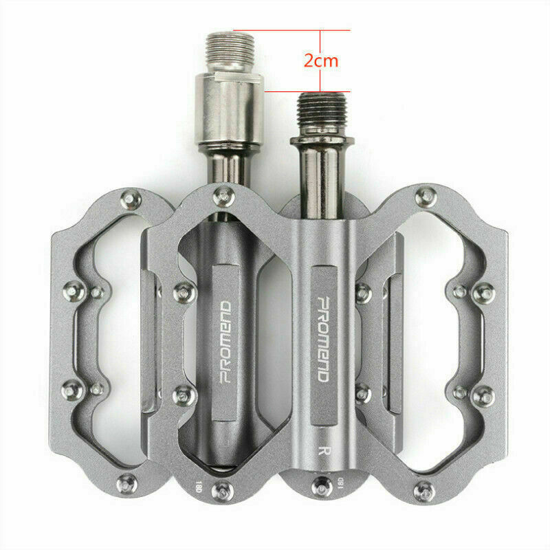 PROMEND 9/16» Crank Titanium Alloy Bike Spacers Steel Bicycle Pedals Extender