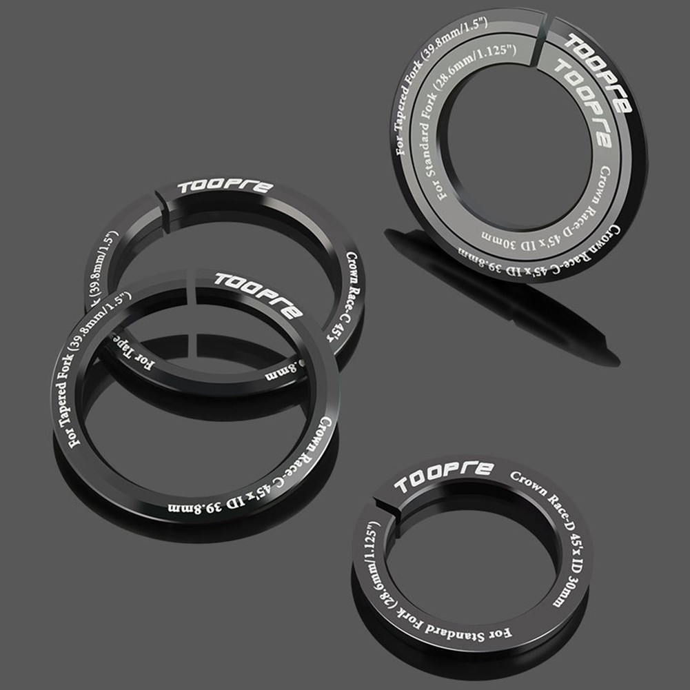 1pc 1.5in Aluminium Alloy Steerer Tube Adapter Headtube Reducer Straight Tapered